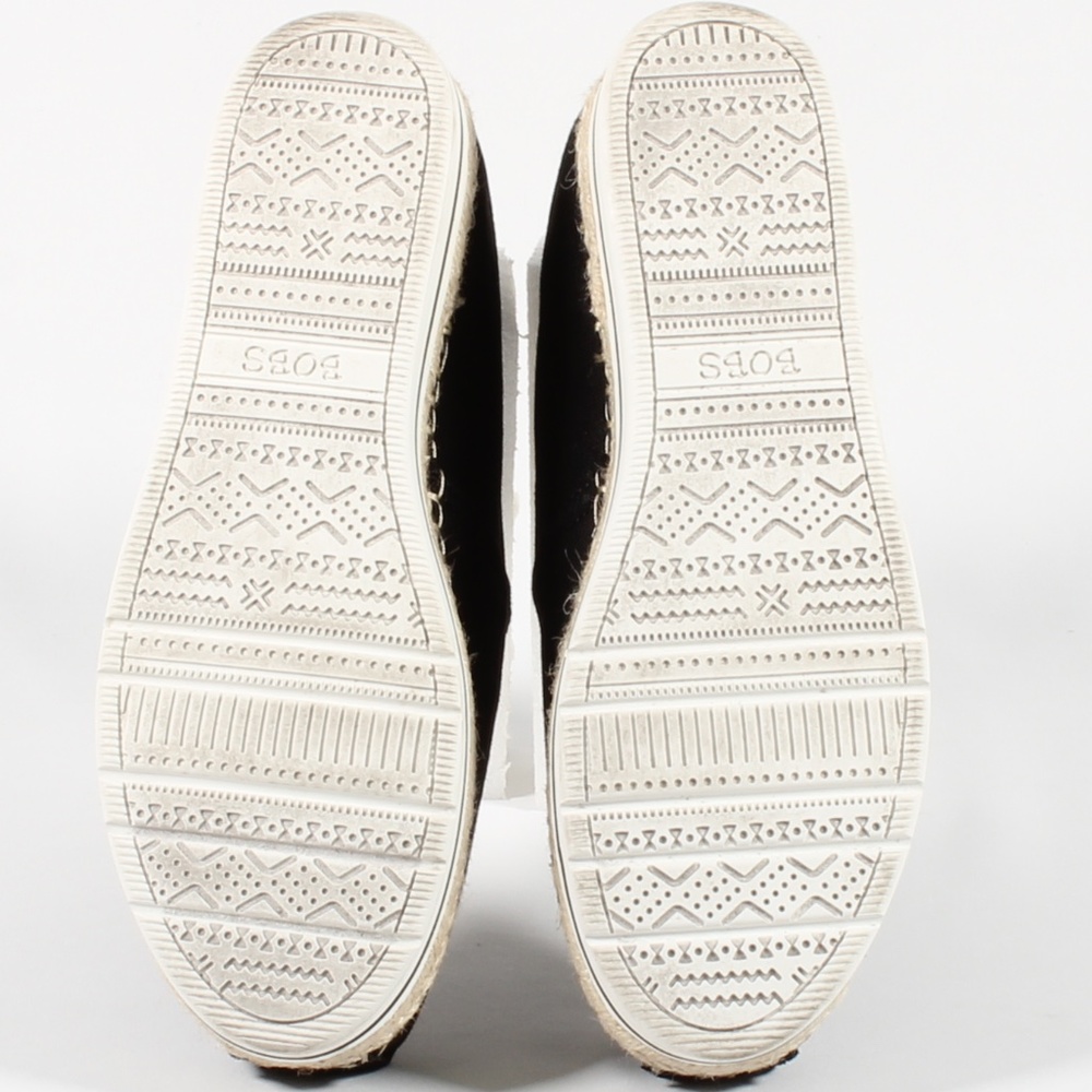 Skechers Bobs Womens Espadrille Slip On Shoes BLK - Picture 6 of 6